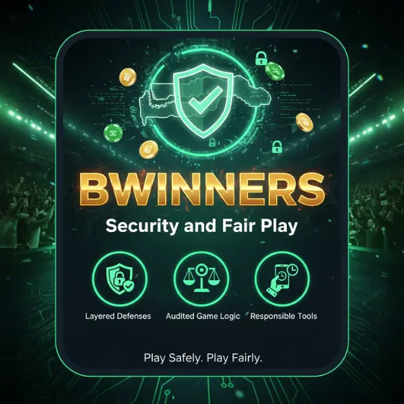 Bwinners Security and Fair Play